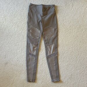 ALO Yoga Gray High-Waisted Jeggings
